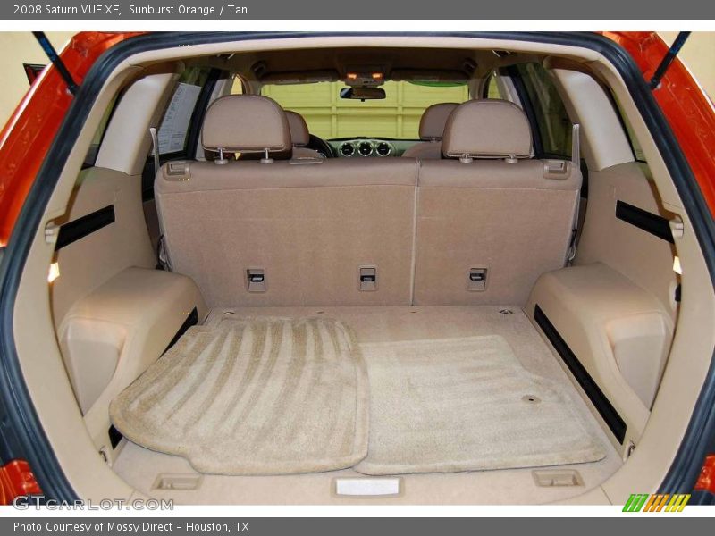 Sunburst Orange / Tan 2008 Saturn VUE XE