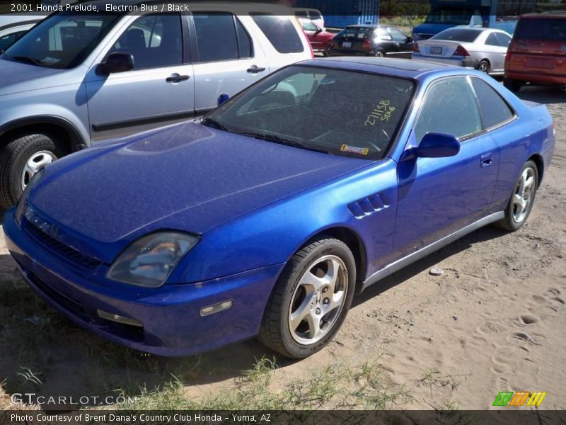 Electron Blue / Black 2001 Honda Prelude