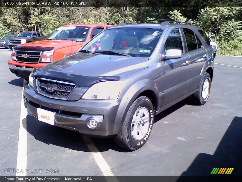 Alpine Gray / Gray 2005 Kia Sorento EX 4WD