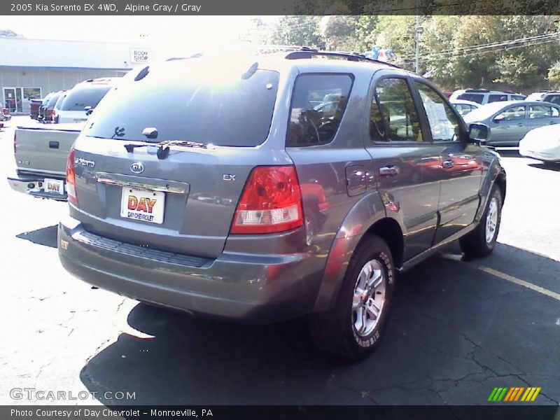 Alpine Gray / Gray 2005 Kia Sorento EX 4WD