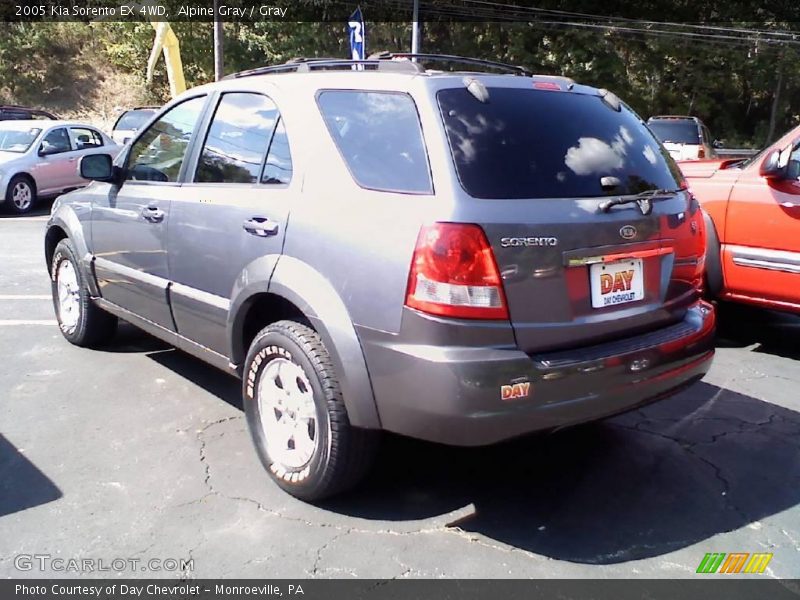 Alpine Gray / Gray 2005 Kia Sorento EX 4WD
