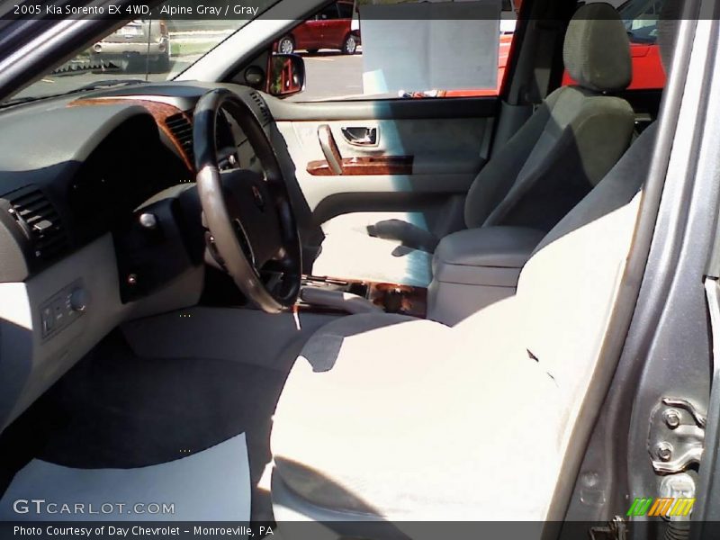 Alpine Gray / Gray 2005 Kia Sorento EX 4WD