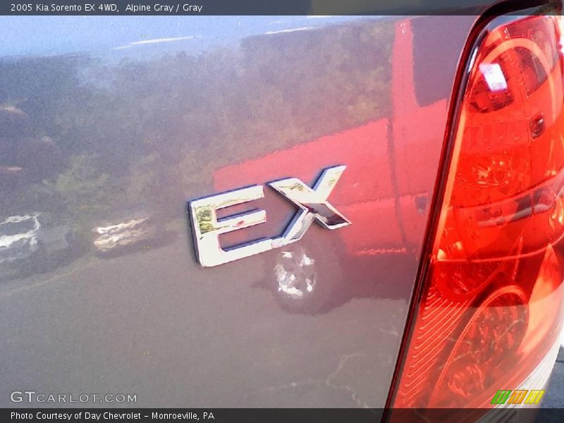 Alpine Gray / Gray 2005 Kia Sorento EX 4WD