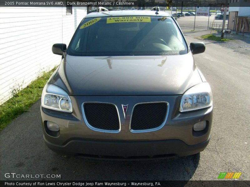 Dark Bronzemist Metallic / Cashmere 2005 Pontiac Montana SV6 AWD