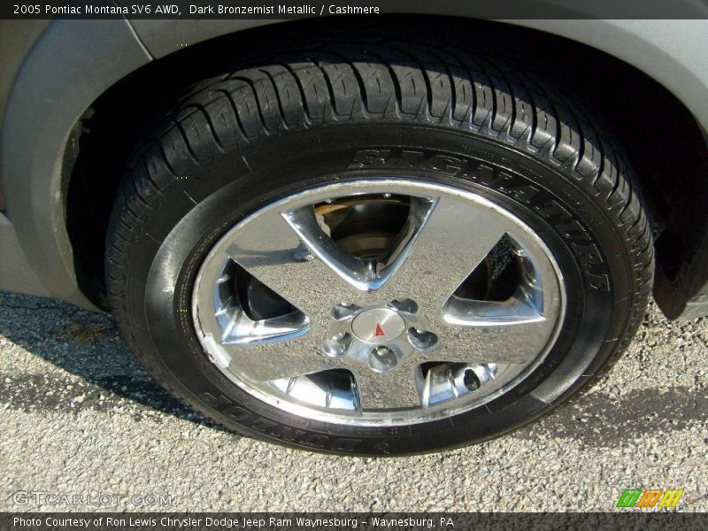 Dark Bronzemist Metallic / Cashmere 2005 Pontiac Montana SV6 AWD