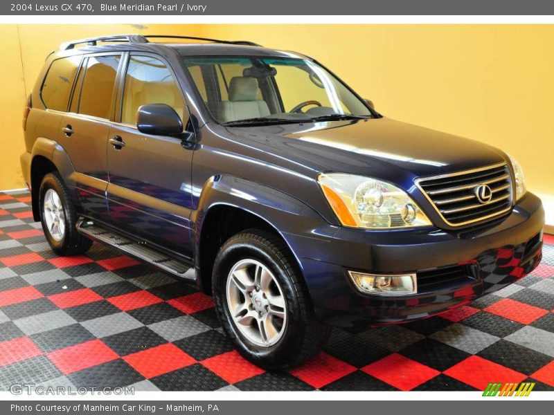 Blue Meridian Pearl / Ivory 2004 Lexus GX 470