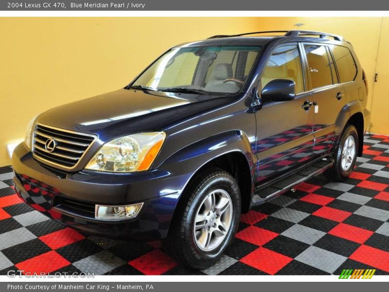 Blue Meridian Pearl / Ivory 2004 Lexus GX 470
