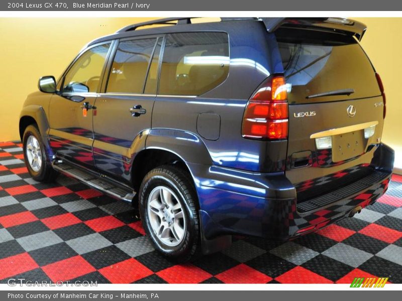 Blue Meridian Pearl / Ivory 2004 Lexus GX 470