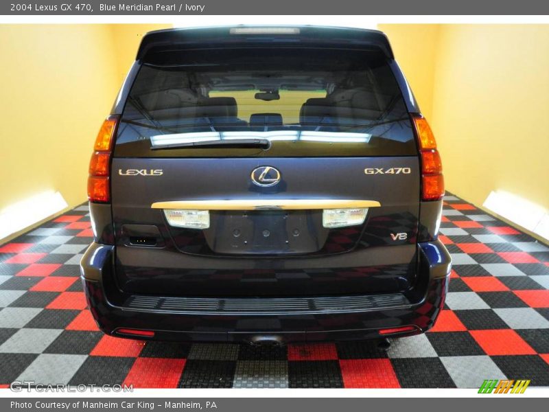 Blue Meridian Pearl / Ivory 2004 Lexus GX 470