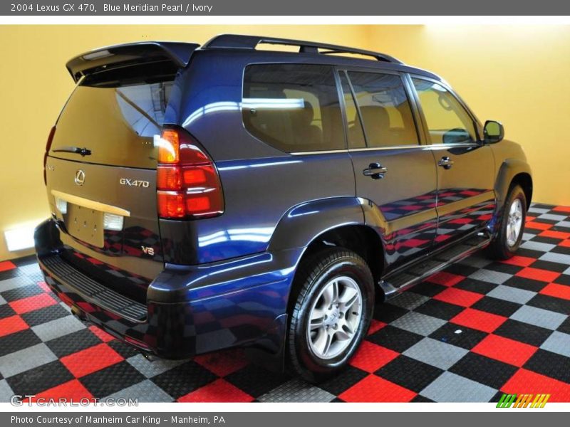 Blue Meridian Pearl / Ivory 2004 Lexus GX 470