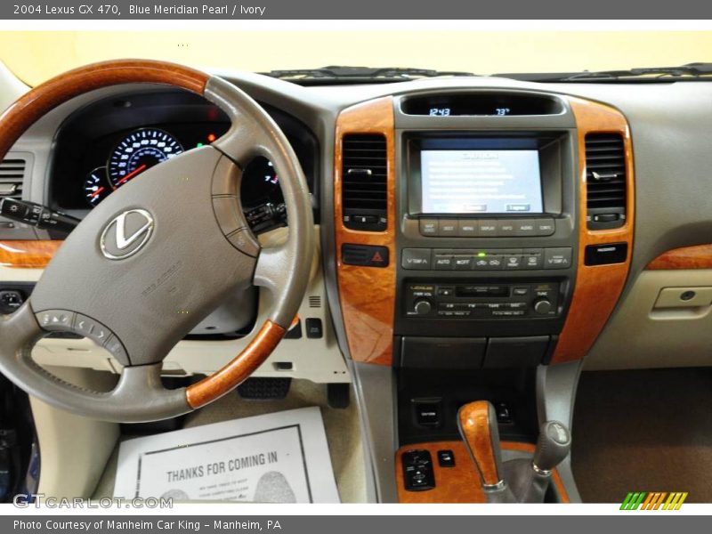 Blue Meridian Pearl / Ivory 2004 Lexus GX 470