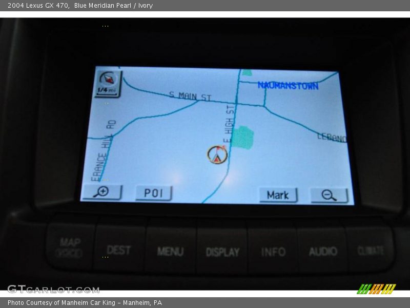Blue Meridian Pearl / Ivory 2004 Lexus GX 470