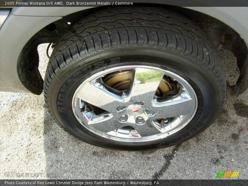 Dark Bronzemist Metallic / Cashmere 2005 Pontiac Montana SV6 AWD