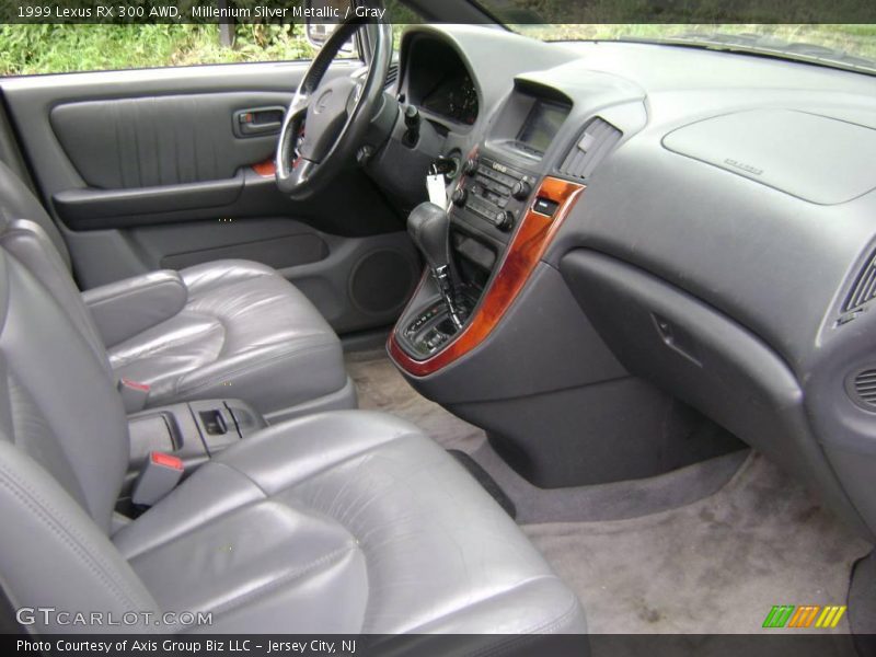 Millenium Silver Metallic / Gray 1999 Lexus RX 300 AWD