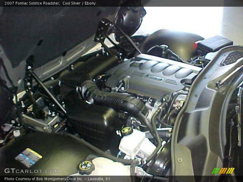 Cool Silver / Ebony 2007 Pontiac Solstice Roadster