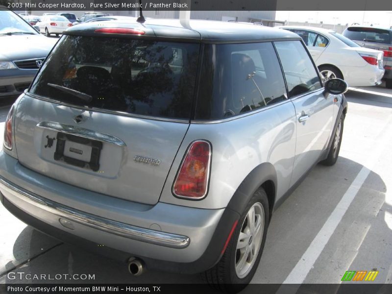 Pure Silver Metallic / Panther Black 2003 Mini Cooper Hardtop