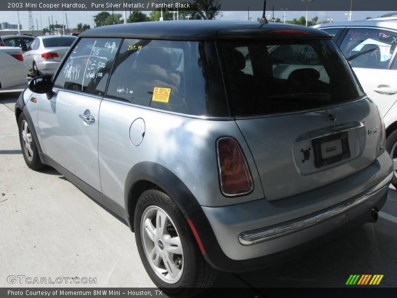 Pure Silver Metallic / Panther Black 2003 Mini Cooper Hardtop