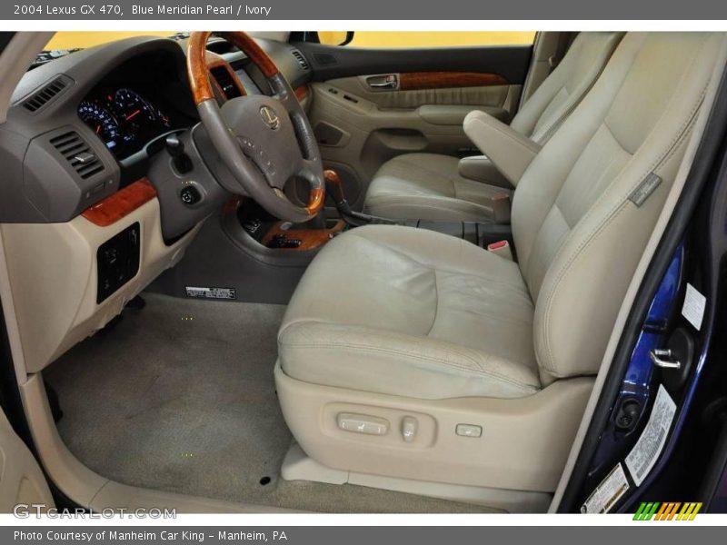 Blue Meridian Pearl / Ivory 2004 Lexus GX 470