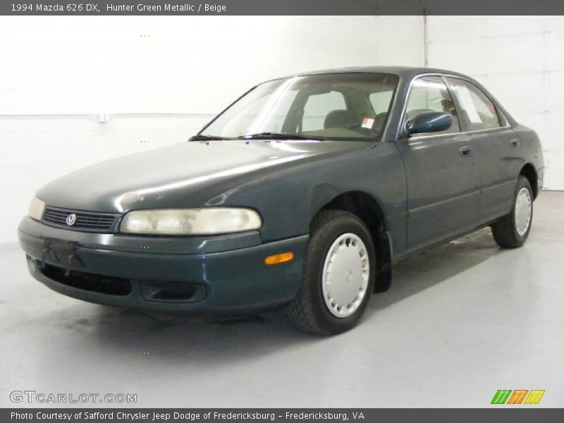 Hunter Green Metallic / Beige 1994 Mazda 626 DX