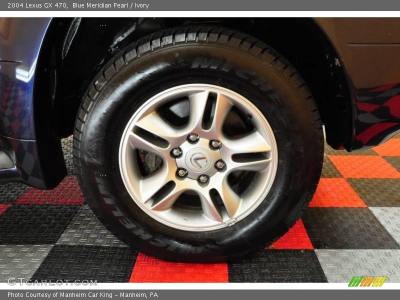 Blue Meridian Pearl / Ivory 2004 Lexus GX 470