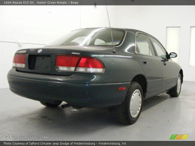 Hunter Green Metallic / Beige 1994 Mazda 626 DX