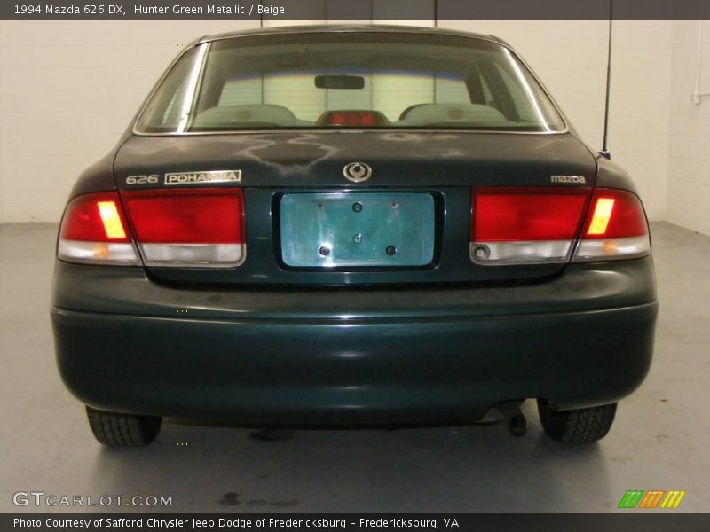 Hunter Green Metallic / Beige 1994 Mazda 626 DX
