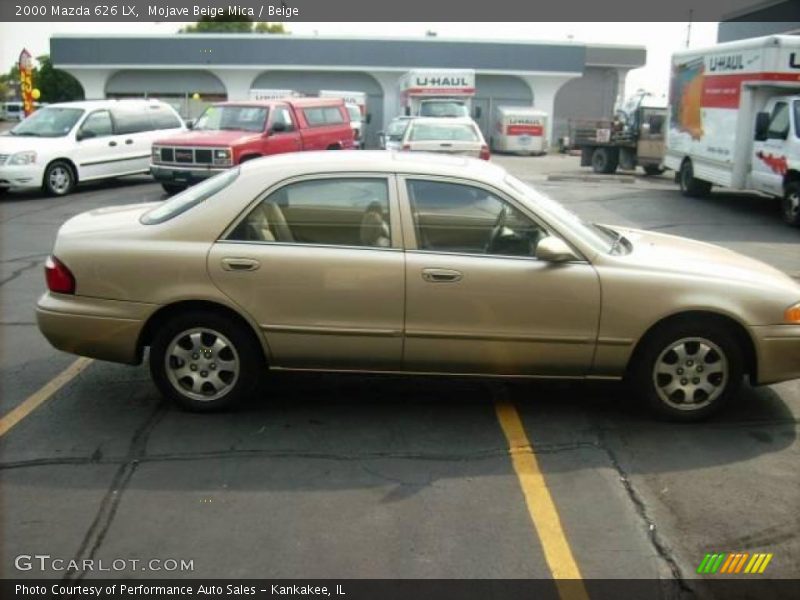 Mojave Beige Mica / Beige 2000 Mazda 626 LX