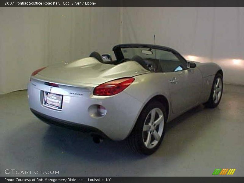 Cool Silver / Ebony 2007 Pontiac Solstice Roadster