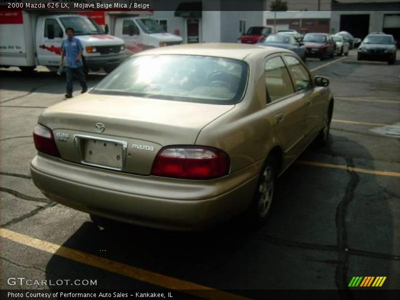Mojave Beige Mica / Beige 2000 Mazda 626 LX