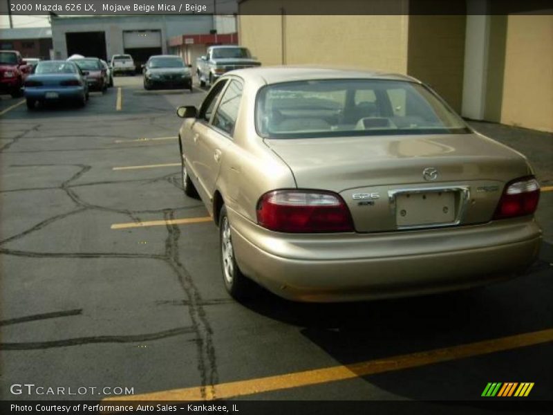 Mojave Beige Mica / Beige 2000 Mazda 626 LX