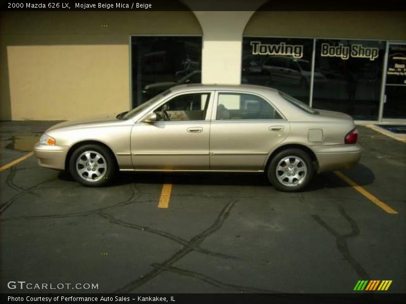 Mojave Beige Mica / Beige 2000 Mazda 626 LX