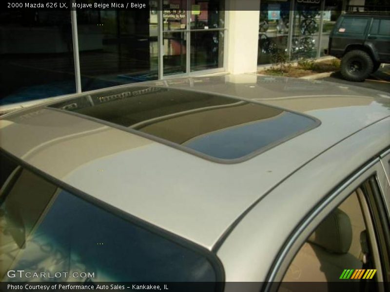 Mojave Beige Mica / Beige 2000 Mazda 626 LX