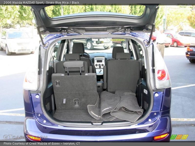 Strato Blue Mica / Black 2006 Mazda MAZDA5 Sport