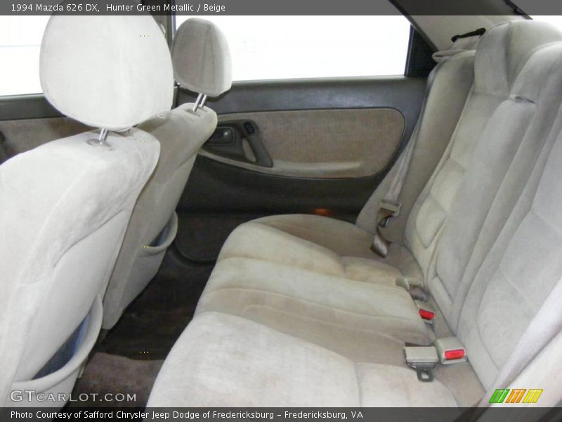Hunter Green Metallic / Beige 1994 Mazda 626 DX