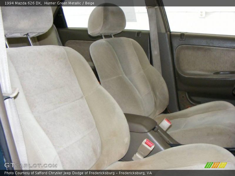 Hunter Green Metallic / Beige 1994 Mazda 626 DX
