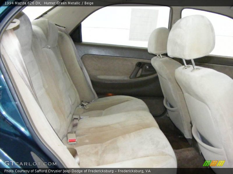 Hunter Green Metallic / Beige 1994 Mazda 626 DX
