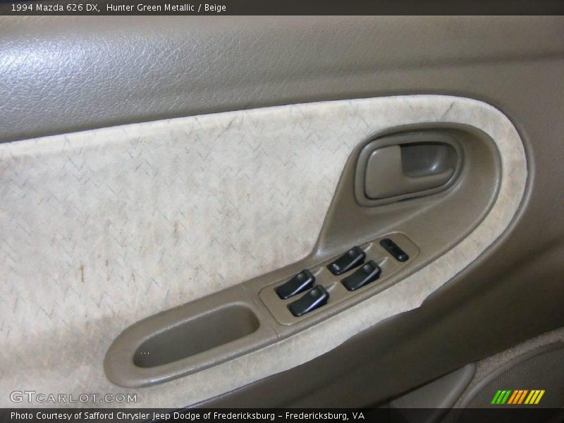 Hunter Green Metallic / Beige 1994 Mazda 626 DX