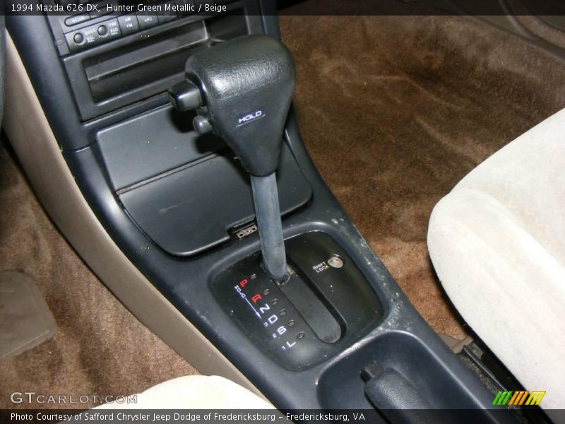 Hunter Green Metallic / Beige 1994 Mazda 626 DX
