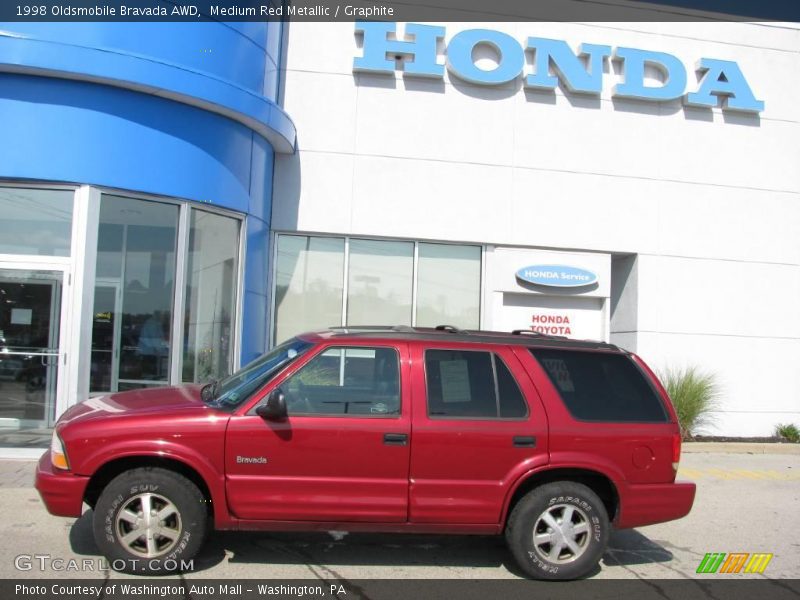 Medium Red Metallic / Graphite 1998 Oldsmobile Bravada AWD