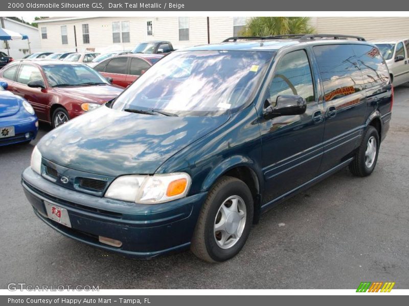Dark Teal Metallic / Beige 2000 Oldsmobile Silhouette GLS
