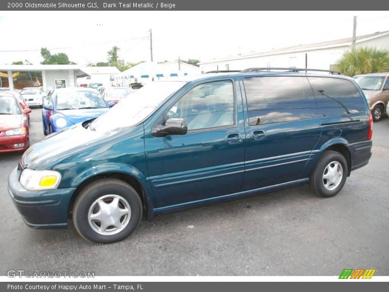 Dark Teal Metallic / Beige 2000 Oldsmobile Silhouette GLS