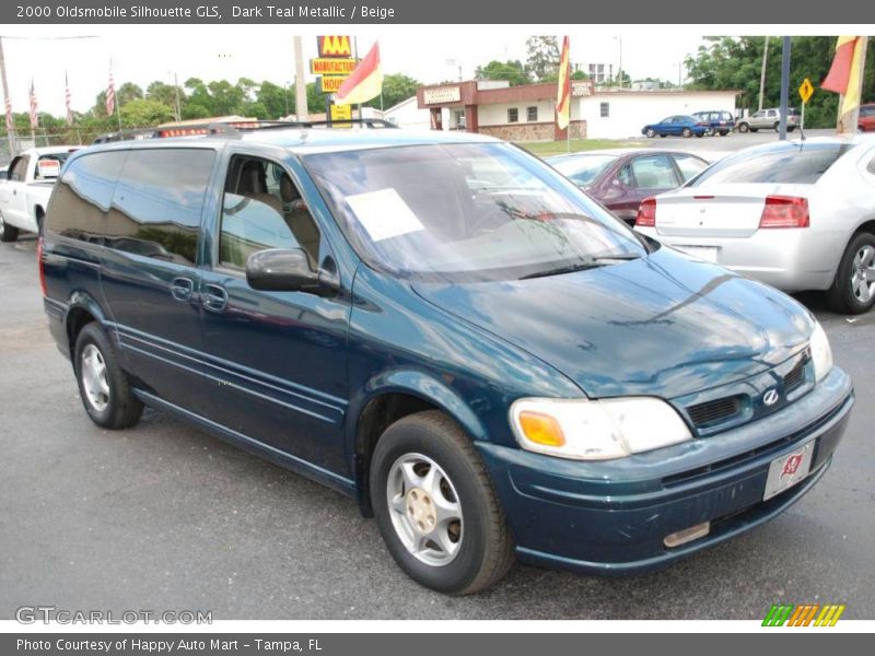 Dark Teal Metallic / Beige 2000 Oldsmobile Silhouette GLS
