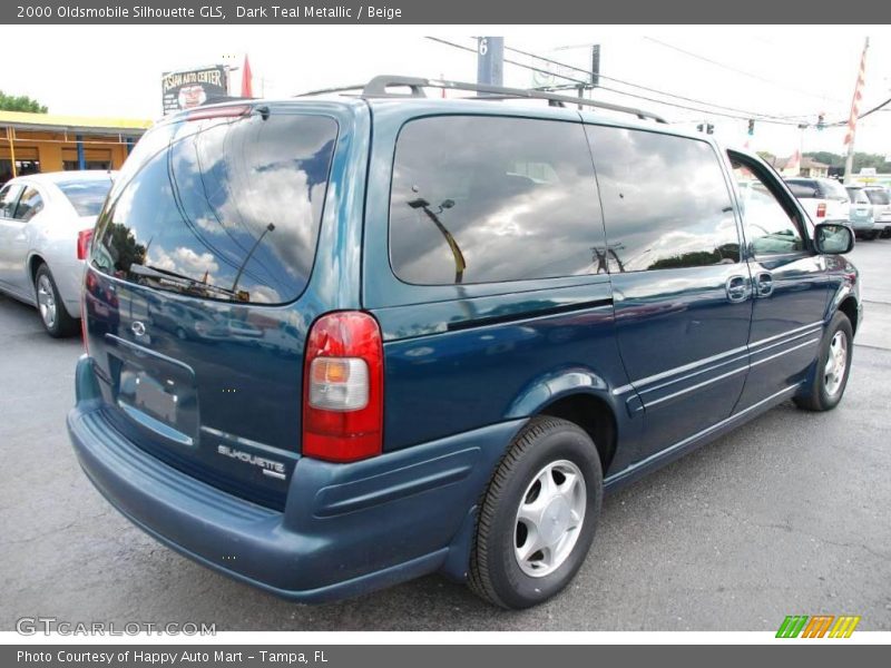 Dark Teal Metallic / Beige 2000 Oldsmobile Silhouette GLS