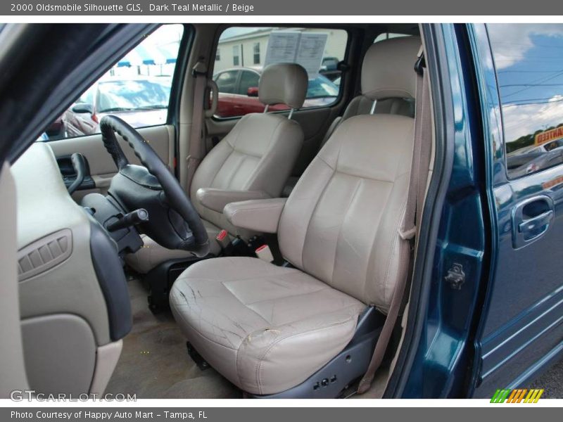 Dark Teal Metallic / Beige 2000 Oldsmobile Silhouette GLS