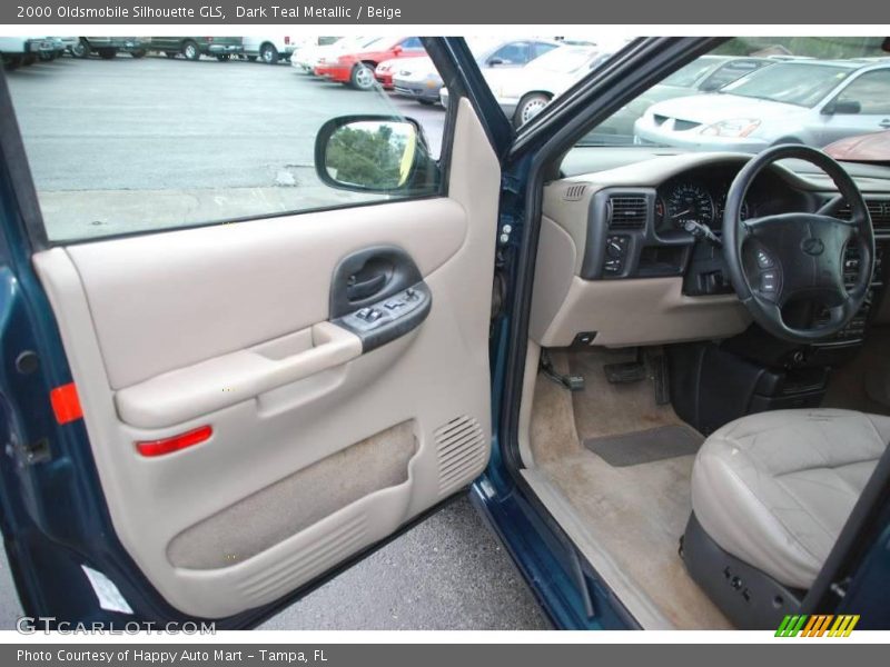 Dark Teal Metallic / Beige 2000 Oldsmobile Silhouette GLS