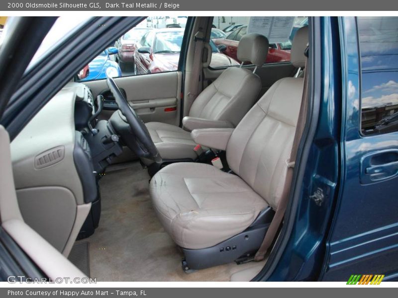 Dark Teal Metallic / Beige 2000 Oldsmobile Silhouette GLS