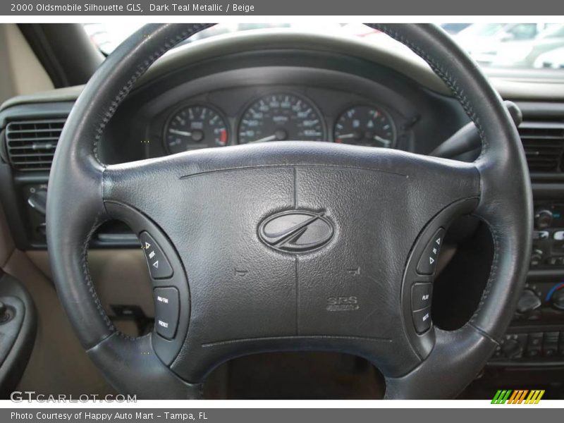 Dark Teal Metallic / Beige 2000 Oldsmobile Silhouette GLS