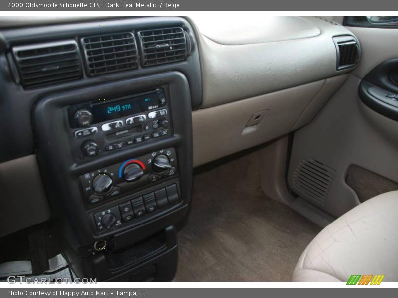 Dark Teal Metallic / Beige 2000 Oldsmobile Silhouette GLS