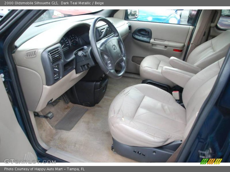 Dark Teal Metallic / Beige 2000 Oldsmobile Silhouette GLS