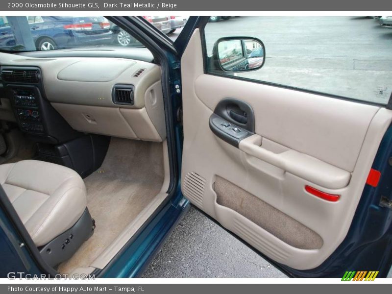 Dark Teal Metallic / Beige 2000 Oldsmobile Silhouette GLS